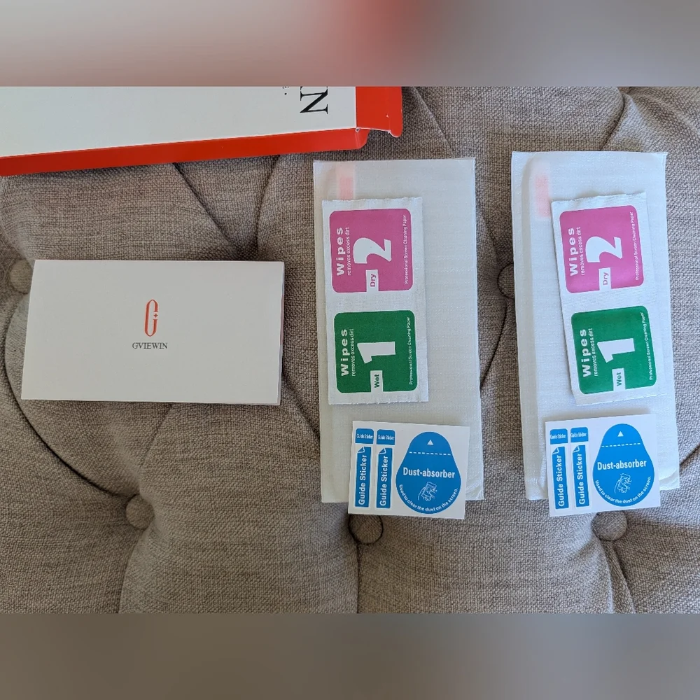 Google Pixel 8 Pro, set of 2 GVIEWIN and 1 Fantigan Guard Screen Protectors